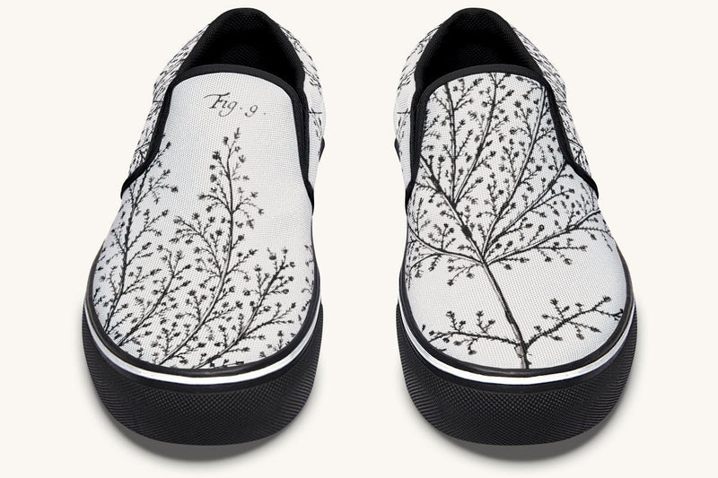 A Delicate Breath Bw Slip On Shoes - Jaded Lament