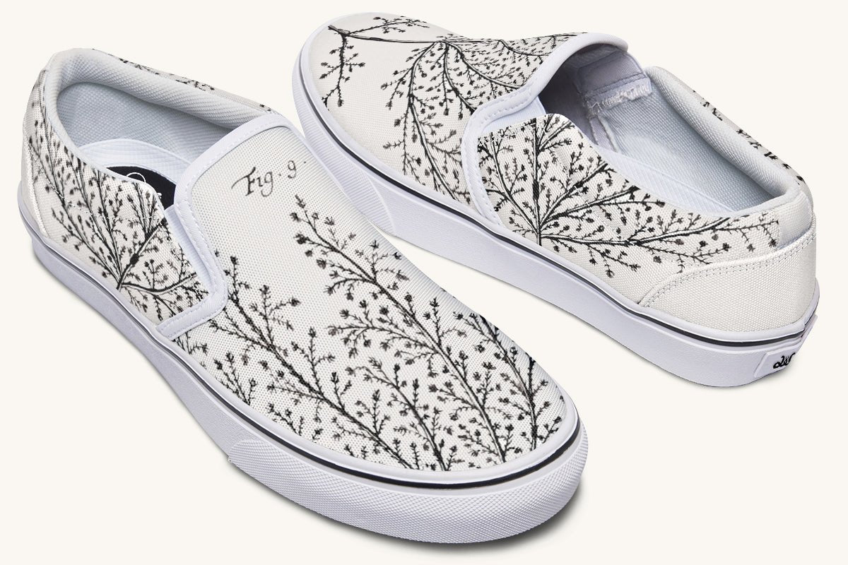 A Delicate Breath Bw Slip On Shoes - Jaded Lament