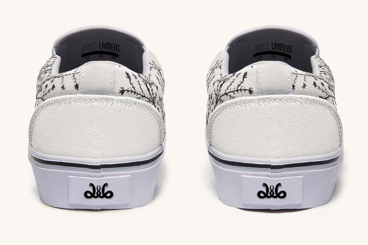 A Delicate Breath Bw Slip On Shoes - Jaded Lament