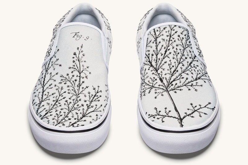 A Delicate Breath Bw Slip On Shoes - Jaded Lament