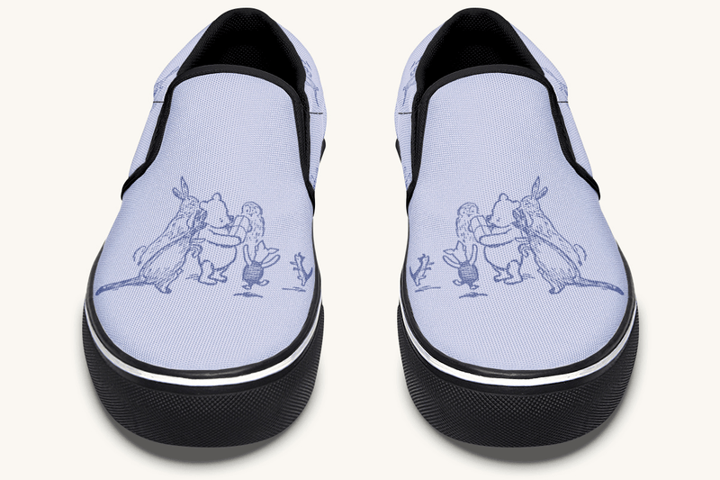 A Gift for Pooh Slip On Shoes - Jaded Lament