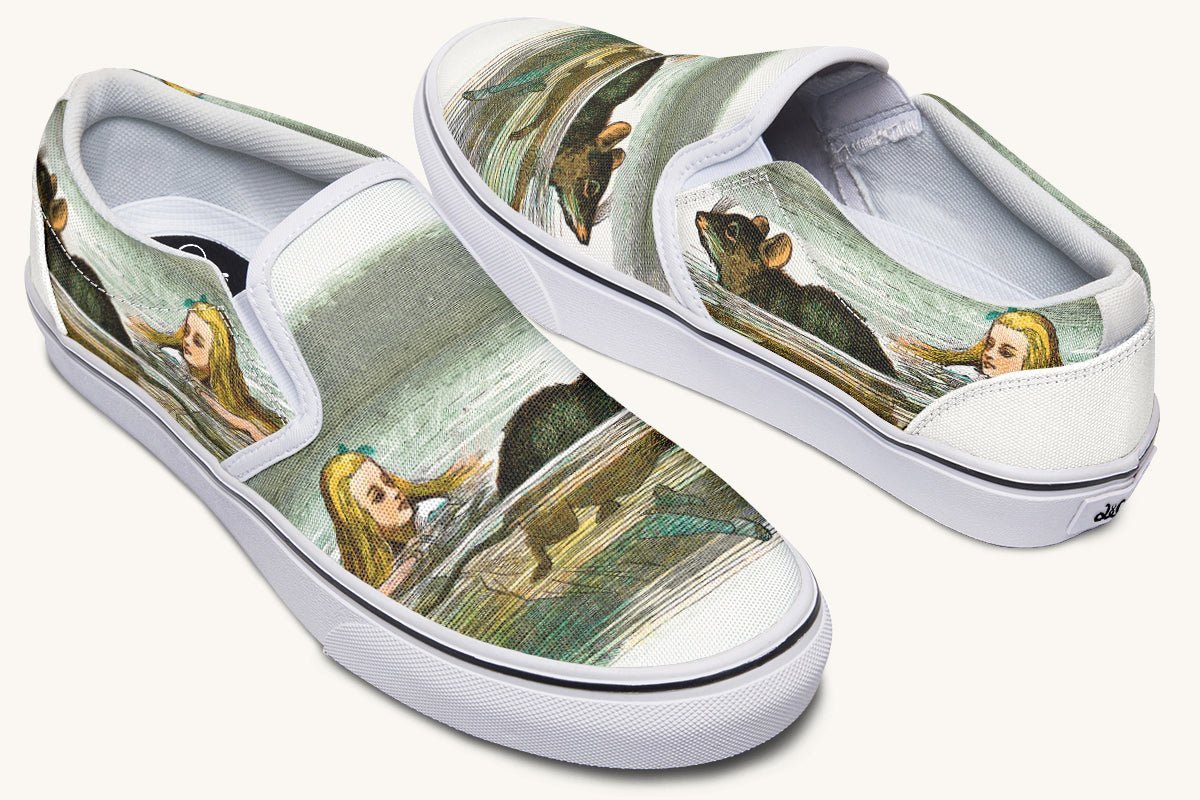 Alice Rat Slip On Shoes - Jaded Lament