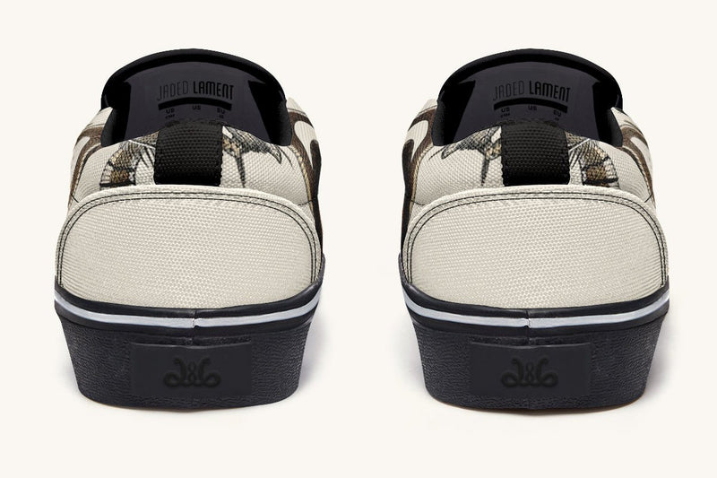 An Arrangement of Frogs and Snakes Slip On Shoes - Jaded Lament