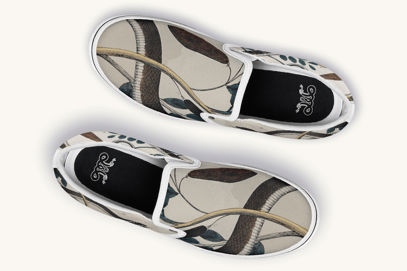 Canopy Of Life Slip On Shoes - Jaded Lament
