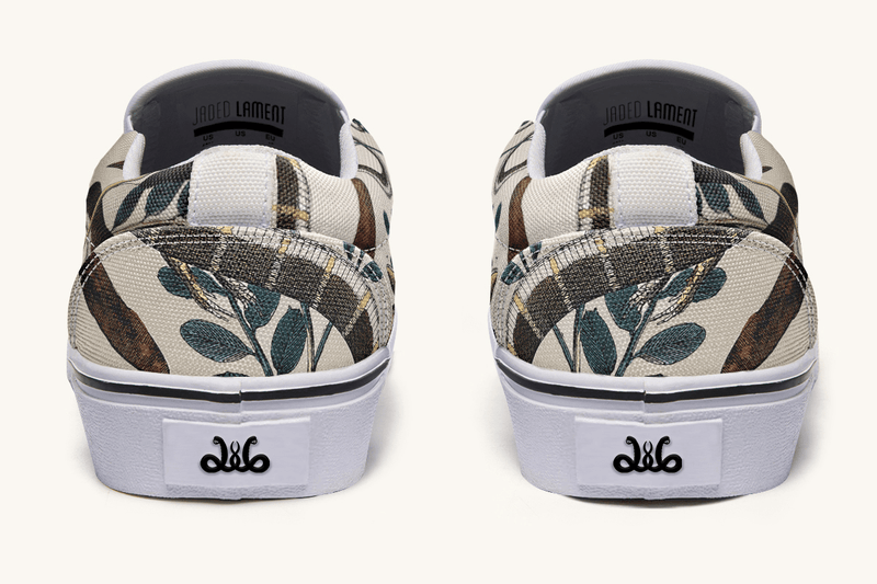 Canopy Of Life Slip On Shoes - Jaded Lament