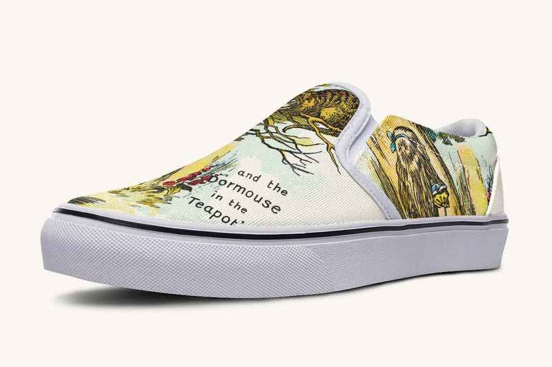 Cheshire Knows Slip On Shoes - Jaded Lament
