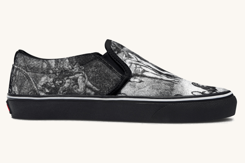 Taken and Twisted Slip On Shoes - Jaded Lament