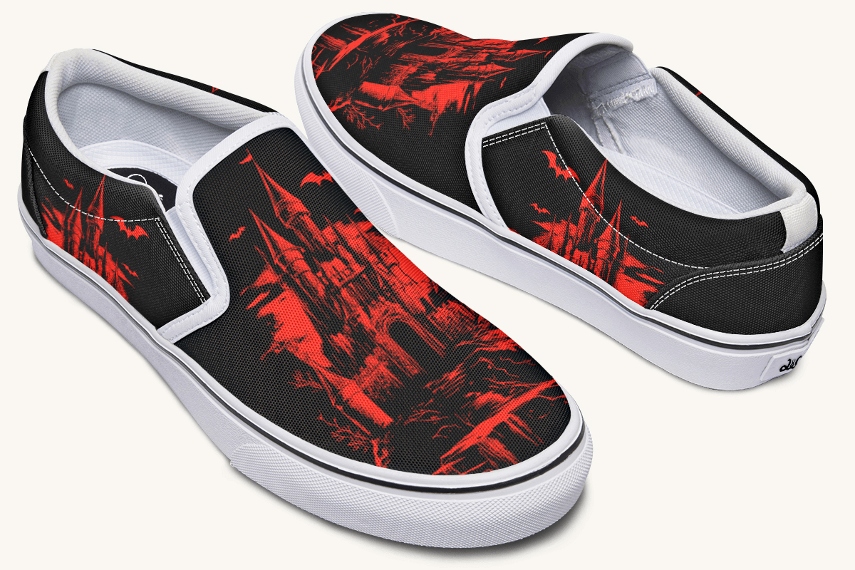 Dracula's Castle Slip On Shoes - Jaded Lament