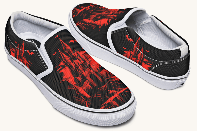 Dracula's Castle Slip On Shoes - Jaded Lament