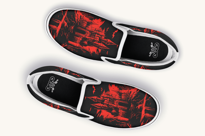 Dracula's Castle Slip On Shoes - Jaded Lament