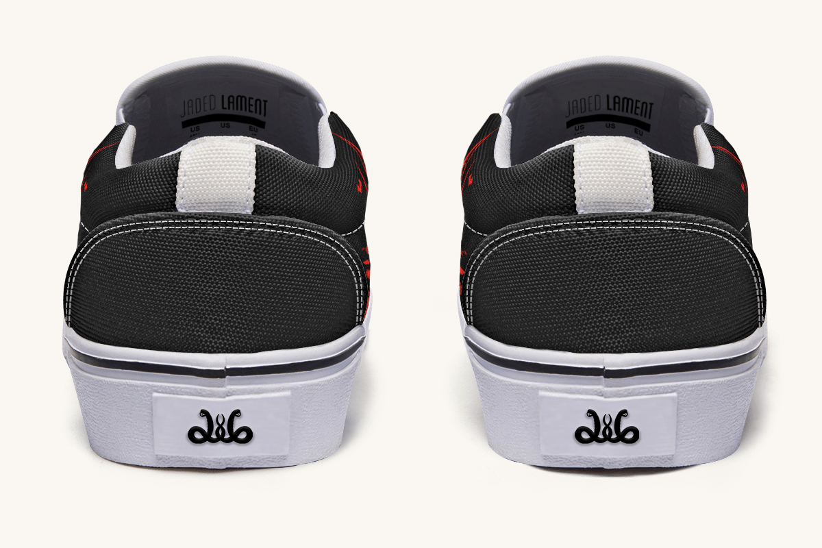 Dracula's Castle Slip On Shoes - Jaded Lament