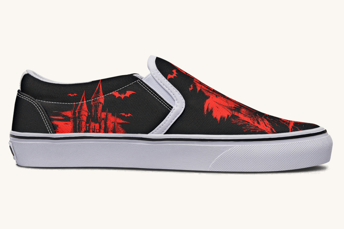 Dracula's Castle Slip On Shoes - Jaded Lament