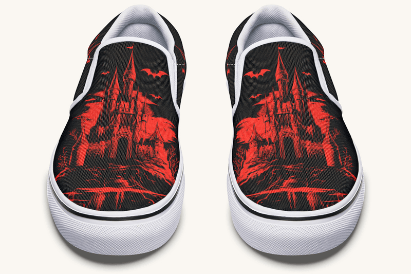 Dracula's Castle Slip On Shoes - Jaded Lament