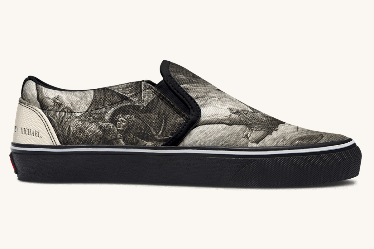 Fall of the Morning Star Slipon Shoes - Jaded Lament