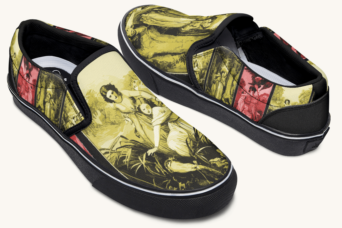 Friends Forever Slip On Shoes - Jaded Lament