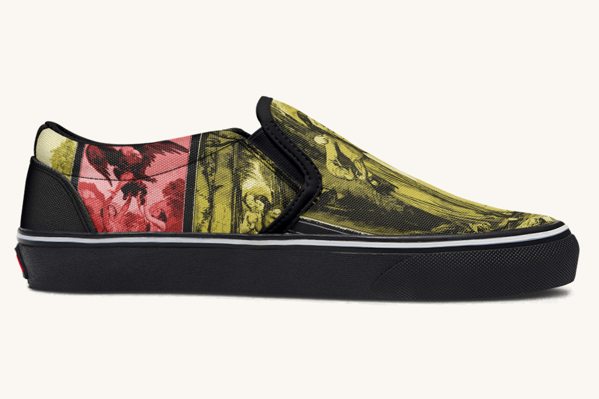 Friends Forever Slip On Shoes - Jaded Lament