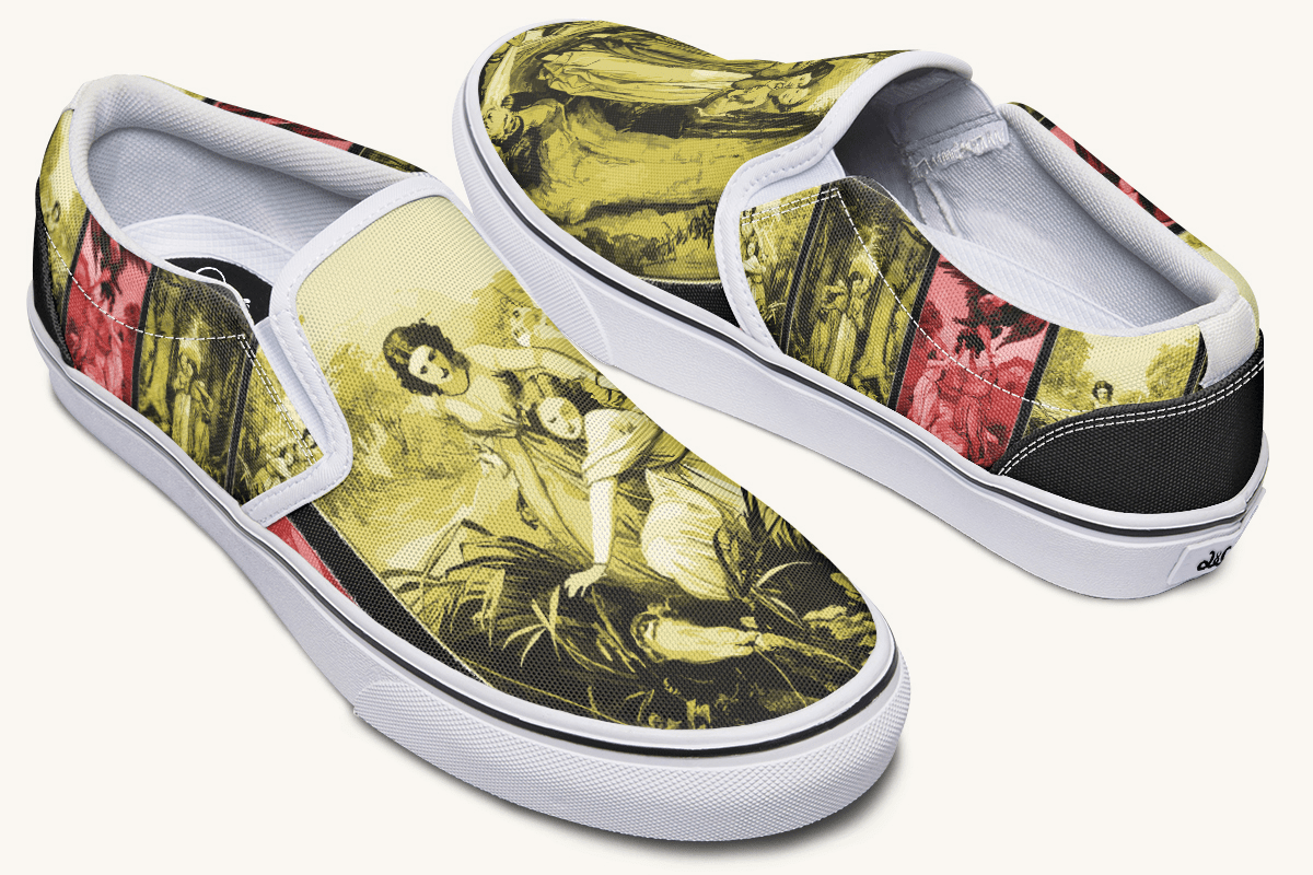 Friends Forever Slip On Shoes - Jaded Lament