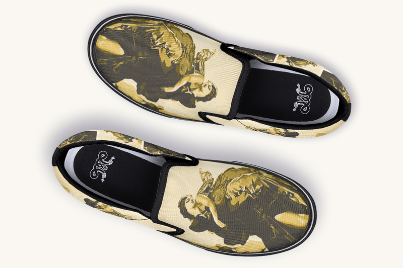 Helen Flameborne Slip On Shoes - Jaded Lament