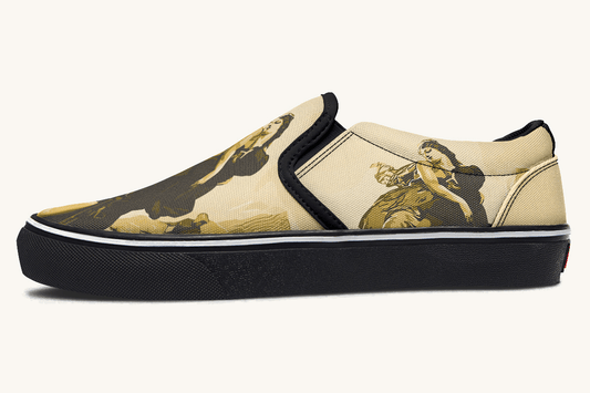Helen Flameborne Slip On Shoes - Jaded Lament