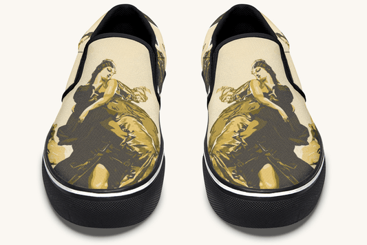 Helen Flameborne Slip On Shoes - Jaded Lament