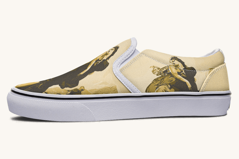 Helen Flameborne Slip On Shoes - Jaded Lament