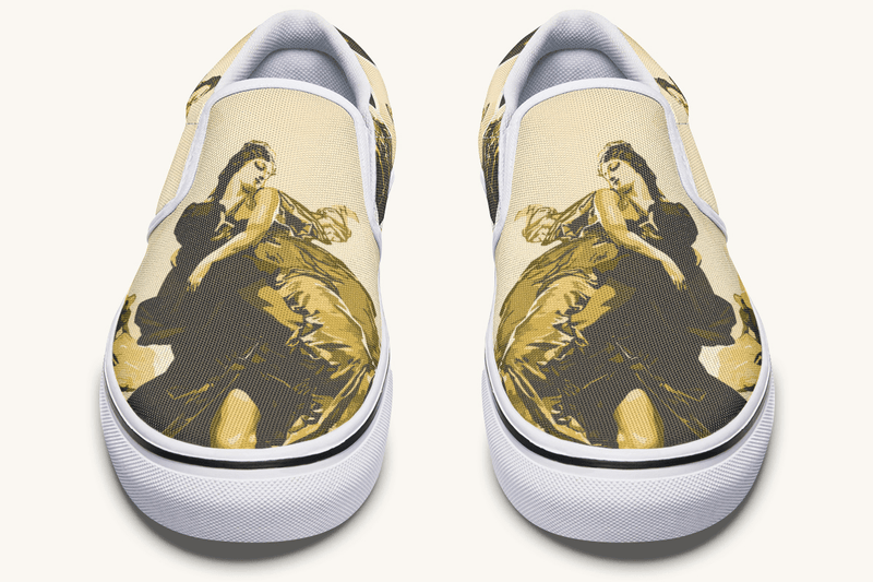 Helen Flameborne Slip On Shoes - Jaded Lament