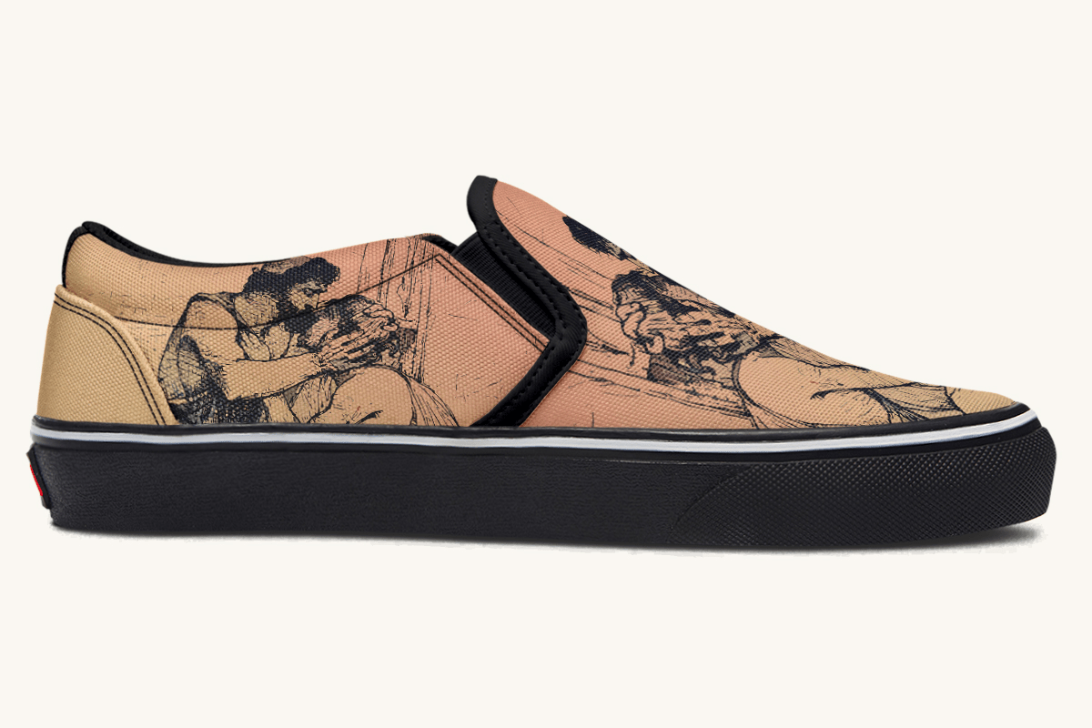 Home But Not Whole Slip On Shoes - Jaded Lament