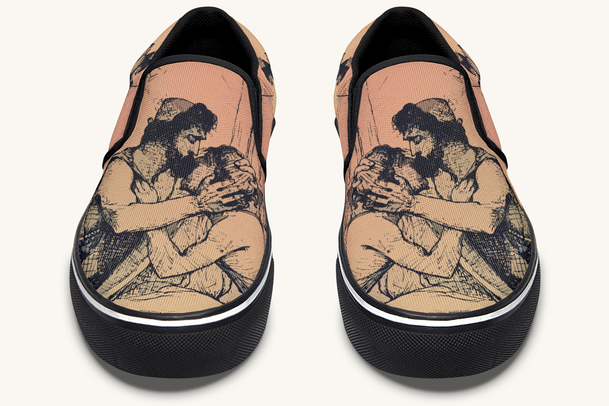 Home But Not Whole Slip On Shoes - Jaded Lament