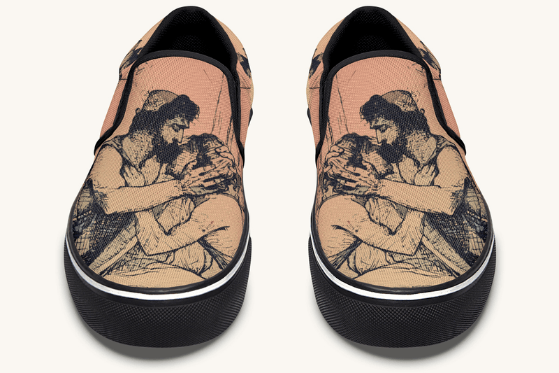 Home But Not Whole Slip On Shoes - Jaded Lament