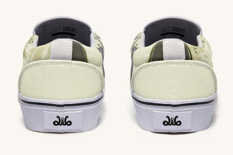 Hope Wears a Feather Slip On Shoes - Jaded Lament