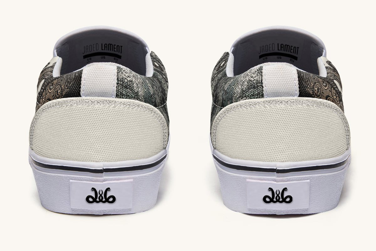 Kraken Unleashed Light Brown Slip On Shoes - Jaded Lament