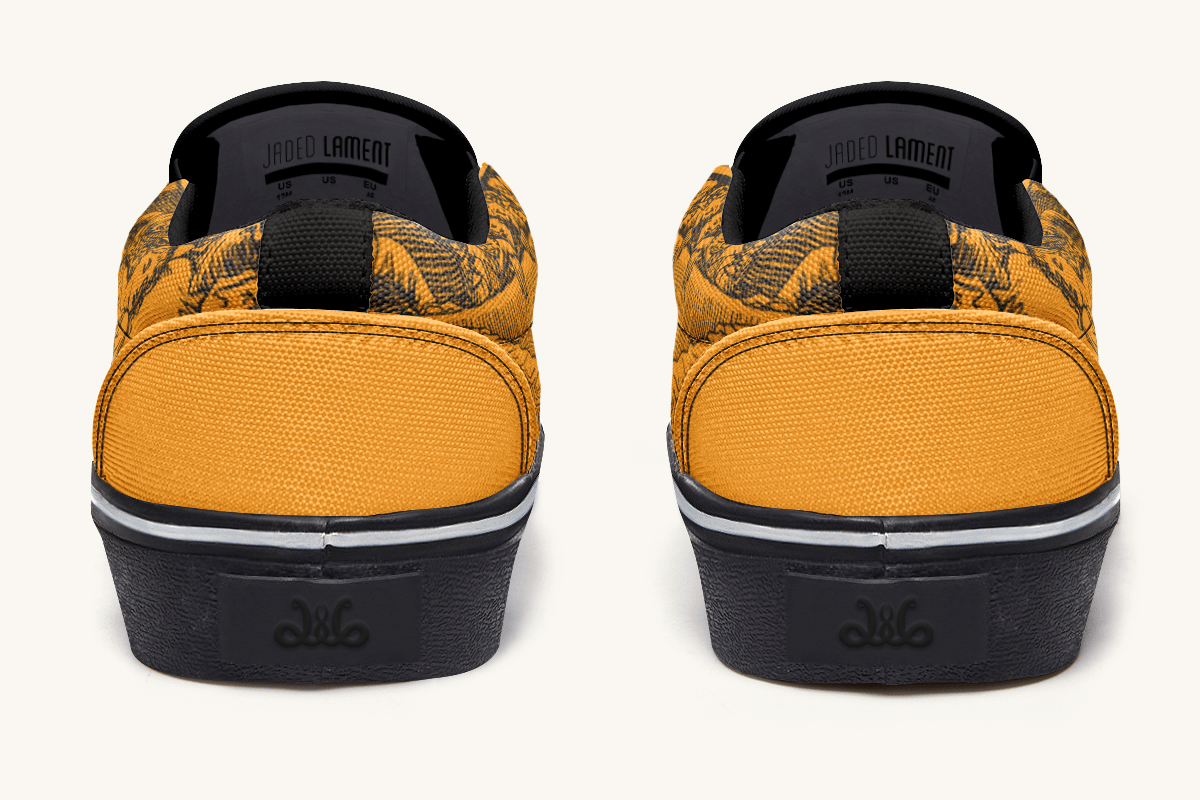 Lament Of The Carved Slip On Shoes - Jaded Lament