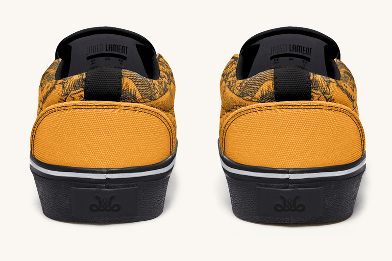 Lament Of The Carved Slip On Shoes - Jaded Lament