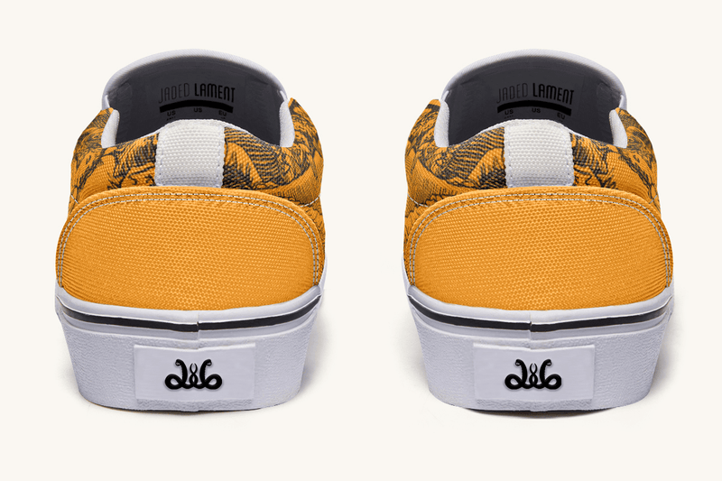 Lament Of The Carved Slip On Shoes - Jaded Lament