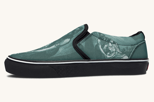 Last Plea Of Iphigenia Slip On Shoes - Jaded Lament