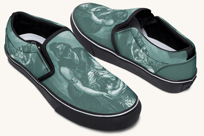 Last Plea Of Iphigenia Slip On Shoes - Jaded Lament