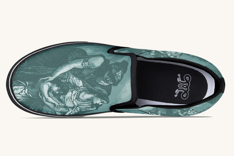 Last Plea Of Iphigenia Slip On Shoes - Jaded Lament
