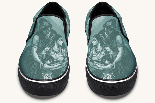 Last Plea Of Iphigenia Slip On Shoes - Jaded Lament