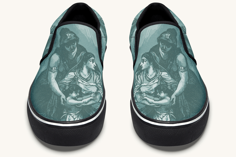 Last Plea Of Iphigenia Slip On Shoes - Jaded Lament