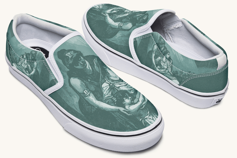 Last Plea Of Iphigenia Slip On Shoes - Jaded Lament