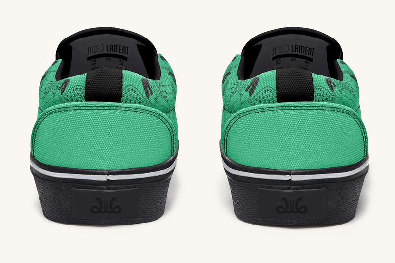Love Gods In Flight Slip On Shoes - Jaded Lament