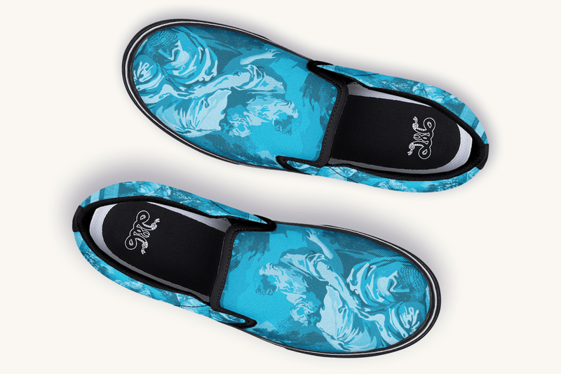 Mentor Disguised Slip On Shoes - Jaded Lament