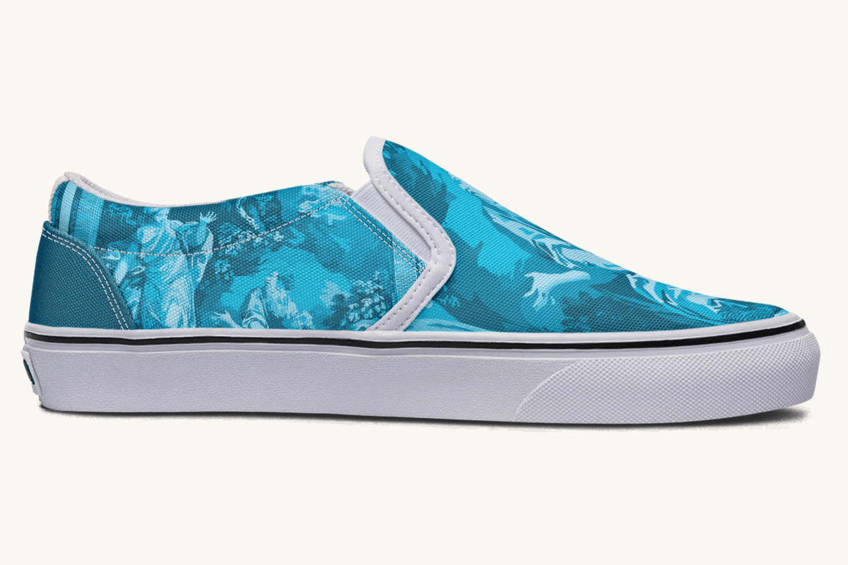 Mentor Disguised Slip On Shoes - Jaded Lament