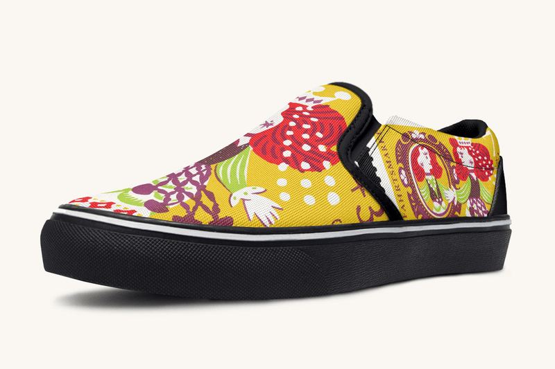 Mirrored Kingdom Slip On Shoes - Jaded Lament