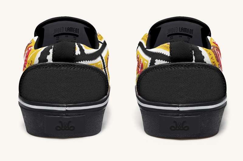 Mirrored Kingdom Slip On Shoes - Jaded Lament