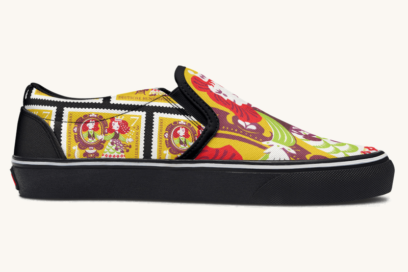 Mirrored Kingdom Slip On Shoes - Jaded Lament