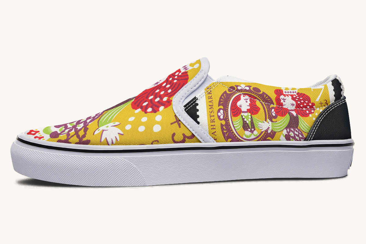 Mirrored Kingdom Slip On Shoes - Jaded Lament