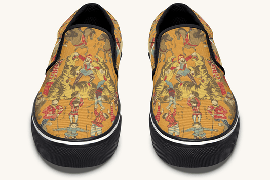 Mischief Parade Slip On Shoes - Jaded Lament