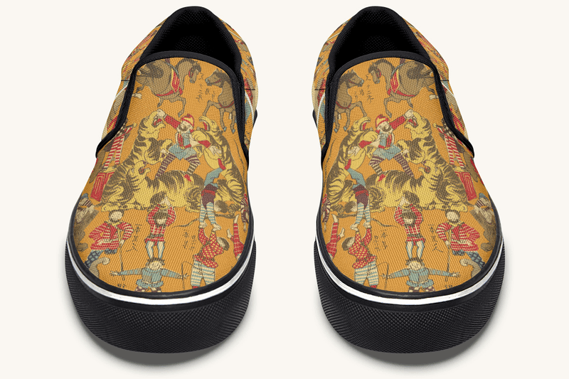 Mischief Parade Slip On Shoes - Jaded Lament