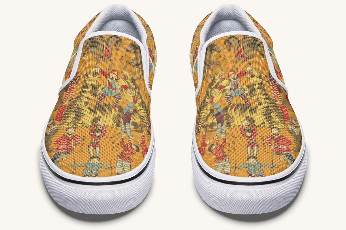 Mischief Parade Slip On Shoes - Jaded Lament